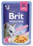 BRIT Premium Delicate Fillets in Jelly Chicken 85g