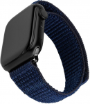 FIXED lykellon nailonranneke, Apple Watch Ultra 49 mm, tummansininen (FIXNST2-1029-DBL)