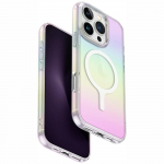 uniq Kott Iridescia iPhone 16 Pro Magclick Charging hologrammi jaoks