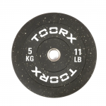 Weight plate TOORX Bumper Plate Crumb, 50 mm, 5 kg