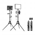 Neewer BP300 stuudio komplekt, kaks LED-valgust + statiivid + telefonihoidjad