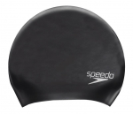 SWIM CAP LONGHAIR 06-168-0001 BLACK