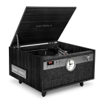 Victrola Century Signature muusikakeskus, must (VTA-830SB-INT)