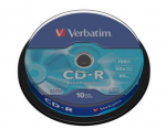 Verbatim CD-R 52x 700MB 10 tk CB DL Ex Prot 43437