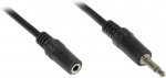 Good Connections 3,5 mm pistikupikendus 5 meetri pikkune, must