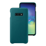 Samsung Galaxy S10e Leather Cover Green