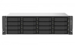 QNAP TS-1673AU-RP-16G NAS/salveserver Riiul (3U) Ryzen Embedded V1500B 16 GB DDR4 0 TB QTS Must, Hall