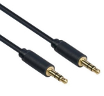 Mercodan PRO Minijack 1.0m, ULTRA PEHME 3.5mm, varjustatud kaabel