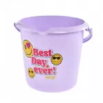 Keeeper Deco mbu 10L Ilvie "Emoji Best Day" 30x28cm lila