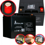 Extralink AGM 12V 40Ah | patarei | hooldusvaba
