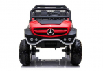 Lean Cars Mercedes Unimog Electric Ride On Car Red