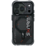 Skinarma IPhone 18 Pro / 17 Pro jaoks meldud Sonar MagSafe kaitsekast, mustEstonian: