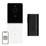 MOES WDB-TY-B20 Wi-Fi RF 433 MHz 1080p videokell