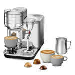 Sage Nespresso Vertuo kapselkohvimasin, harjatud roostevaba teras (61160222)