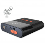4smarts Jump Starter PitStop+ 8800mAh Toitebank kompressori ja taskulambiga, must