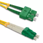 Qoltec Patchcord fiber optic SC/APC - LC/APC | Singlemode | 9/125 | G652D | Duplex | 2m