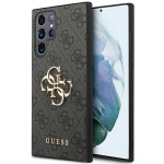GUESS GUHCS23L4GMGGR S23 Ultra S918 sari/halli kvakaaneline 4G Big Metal Logo