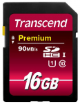 Transcend SD-kort SDXC/SDHC klass 10 UHS-I 16GB