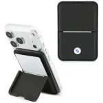 Wallet BMW Carbon Metal Logos MagSafe black