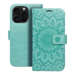 MEZZO raamatukarp IPHONE 16 Pro jaoks, mandala roheline
