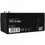 GREEN CELL AGM43 tstusjuurutatav sealde juurutatav (VRLA) 3400 mAh 12 V