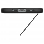 Spigen Slim Armor Masgafe iPhone 16E mustEesti keeles: