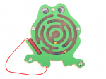 RoGer Magnetic Ball Labyrinth with LED sound Frog Green