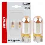 Amio Halogeenlambud WY5W 12V5W LumiTec AMBER CHROME 2 tk. -04626