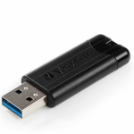 Verbatim Pendrive 256GB USB-A 3.2 PinStripe tarny/must 49320