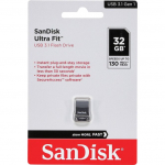 SANDISK Ultra Fit 32 GB (must, USB-A 3.2 Gen 1)