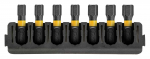 DeWalt 25 mm HEX komplekt FLEXTORQ 7 tk.