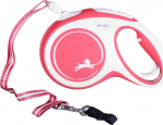 Flexi automatic leash New Comfort M rope 8 m color red.