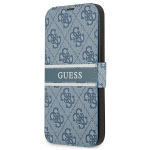 GUESS GUBKP13S4GDBL iPhone 13 mini 5,4" sinine/sinine raamat 4G triibuline