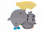 LEAN Toys Blue Dolphin Water Toy Bath Set