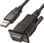 Unitek USB-A - RS-232 USB kabel 1,5 m Must (Y108)
