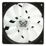 Scythe SU1225FD12LR-RD arvutis jahutusssteem Universaalne Ventilaator 12 cm Must, Valge 1 tk