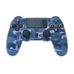 DualShock 4 Wireless Game Controller for PlayStation PS4, Blue Camouflage