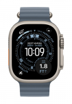 APPLE Ultra 3 GPS + Cellular Natural Titanium, Anchor Blue Ocean Band, MEWH4QF/A, 49 mm