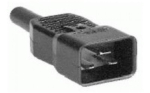 Mercodan Seadmeplug UPS 250V, 16A, C20, (isase plugi)