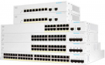 CISCO CBS220-48P-4G-EU vrgulliti, haldatav L2 Gigabit Ethernet (10/100/1000), toitelekanne Etherneti kaudu (PoE), valge