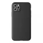 Hurtel Pehmek telefonikaitse iPhone'ile 17, must