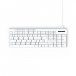 Hama CK-200 keyboard Home/Office USB QWERTZ German White