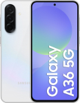 SAMSUNG Galaxy A36 5G telefon, 128/6 GB, valge (SM-A366BZABEUB)