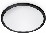 WiZ SuperSlim laevalgusti, mmargune, must, WiFi, 32 W, RGB, 22006500 K, 3750 lm (929003301201)