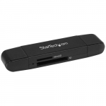 StarTech.com USB-C ja USB 3.0 SD-kaardilugeja, USB-mlu kaardilugeja, SD, microSD, MMC, UHS-I, USB-C ja USB-A kaardiadapter hildub kigi operatsioonissteemidega
