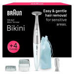 BRAUN Silkpil bikinitrimmer, + 4 lisakomponenti, FG1100, valge (193771)