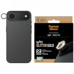 PanzerGlass Kvastatud klaas objektiivile iPhone Air kuldne Hoops Glitter