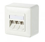 Metz Connect Pistikupesa RJ-45 Valge