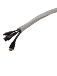 Mercodan iseautohlguvad voodikrgus 30 mm, 50 m valge, kaabelsukk,