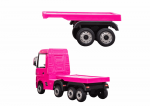 Lean Cars Mercedes Actros Truck With HL358 Pink Semitrailer